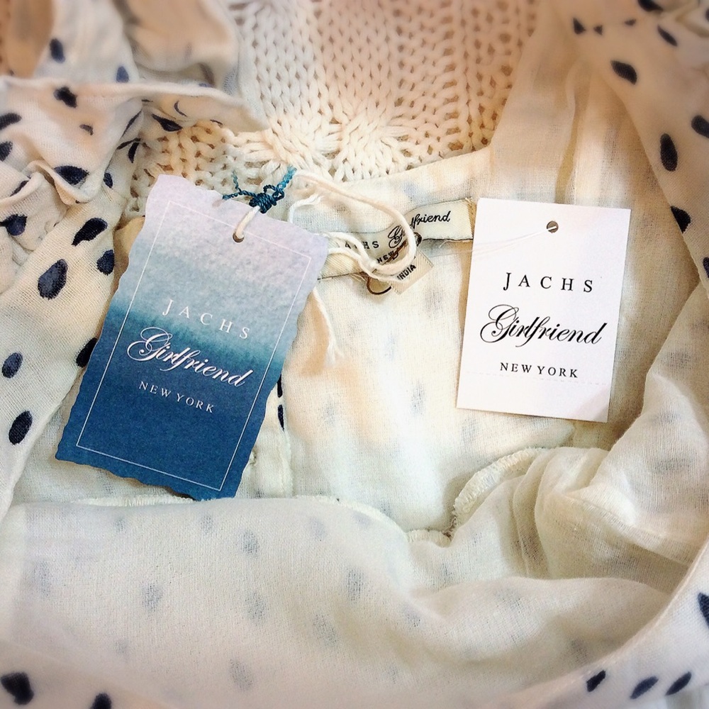 🔵 Cute Blue Dot Top 🔵 - Picture 6 of 8